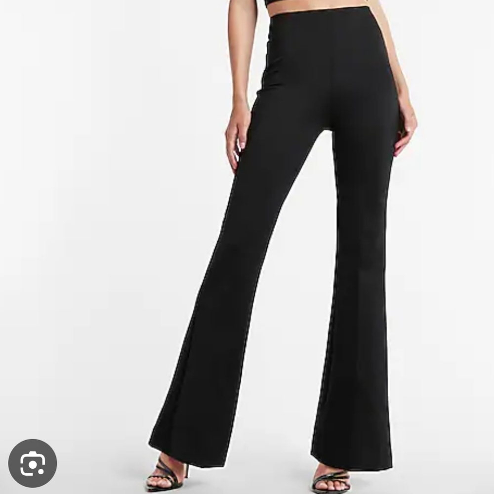 Express Black Boot Cut Flare Pants